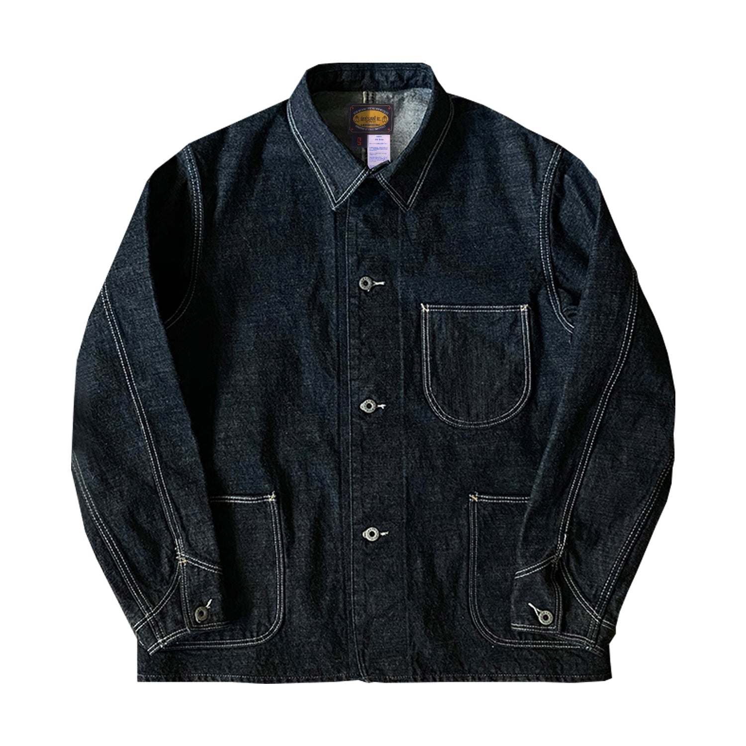 1930’S FRENCH BTF - V3 RAILWAY RANGER JACKET(DR0092) - Nttitudoo MFG