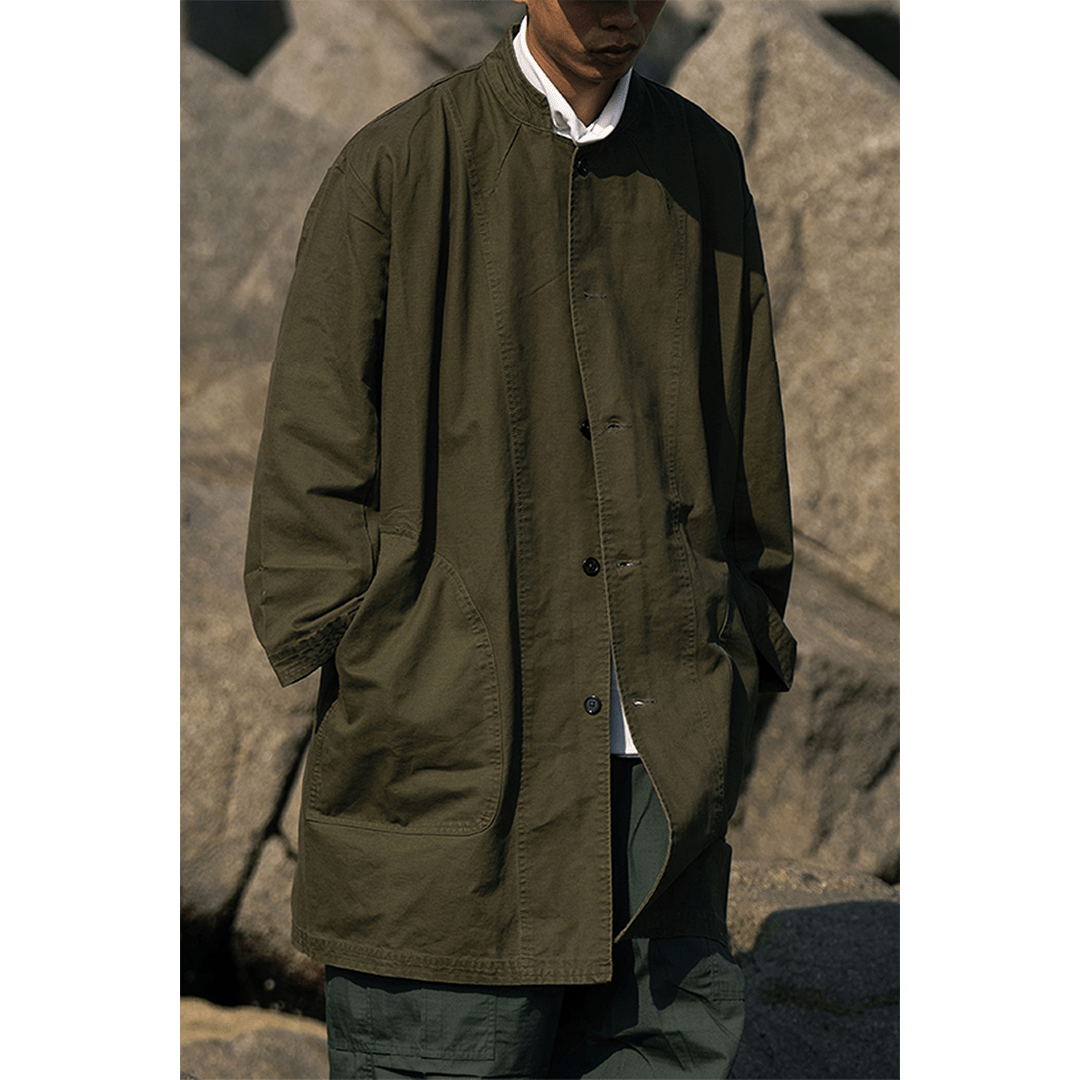 1930'S FRENCH CROIX - ROUSSE INGÉNIEUR COAT (DR0084) - Nttitudoo MFG