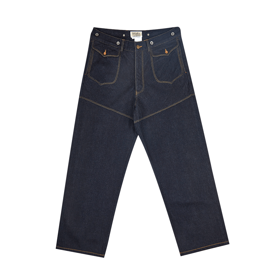 1930’S FRENCH FONER PTF - 07 RAILWAY RANGER PANTS (DR0019) - Nttitudoo MFG