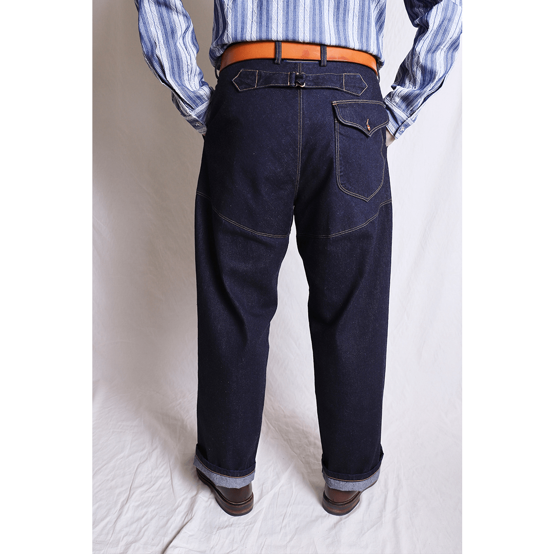 1930’S FRENCH FONER PTF - 07 RAILWAY RANGER PANTS (DR0019) - Nttitudoo MFG
