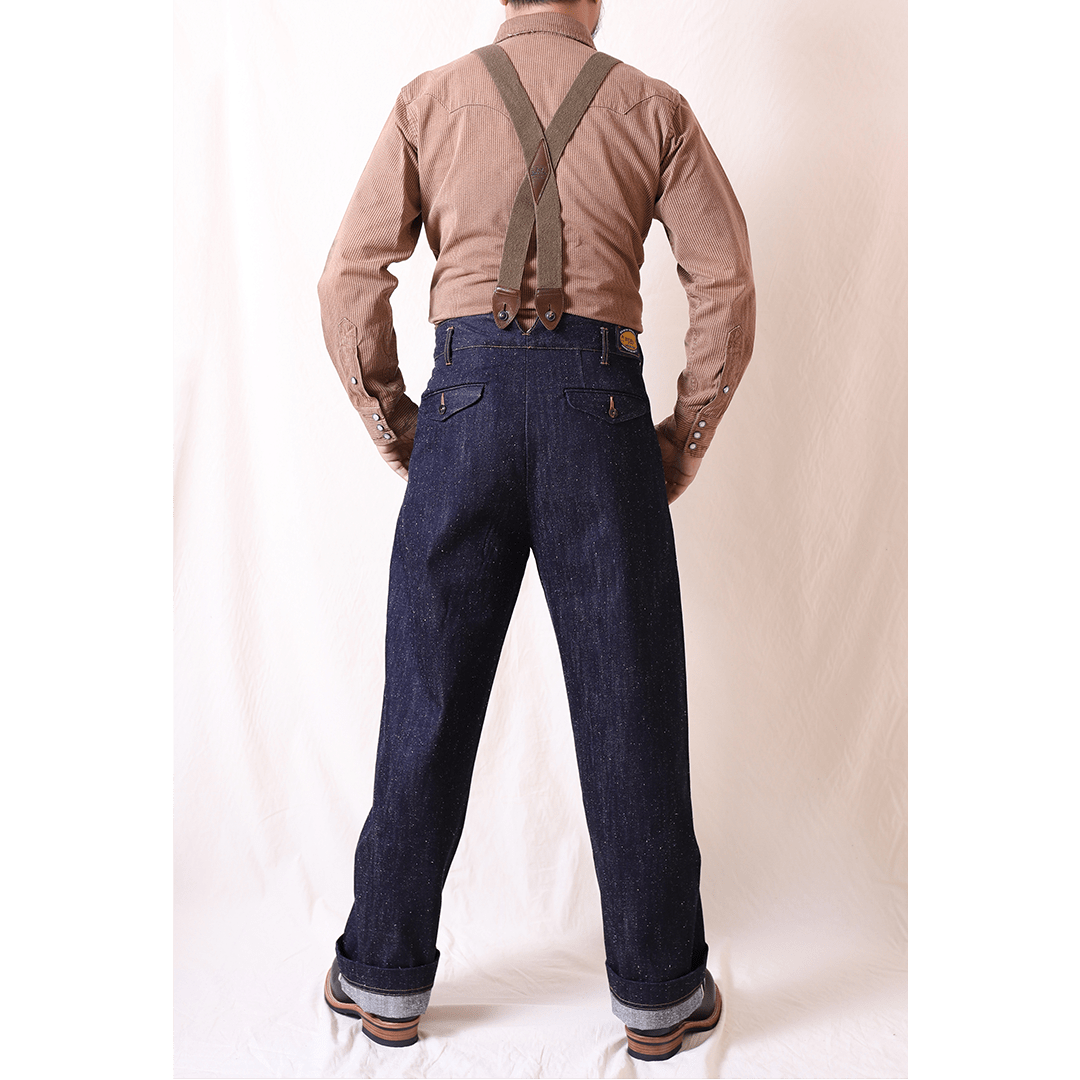 1930’S FRENCH NEPPY PTF - 06 RAILWAY RANGER PANTS (DR0020) - Nttitudoo MFG