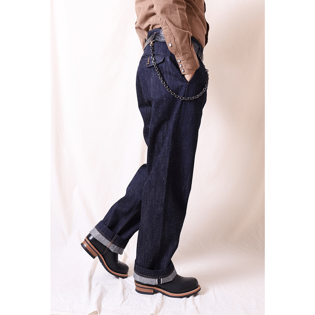 1930’S FRENCH NEPPY PTF - 06 RAILWAY RANGER PANTS (DR0020) - Nttitudoo MFG