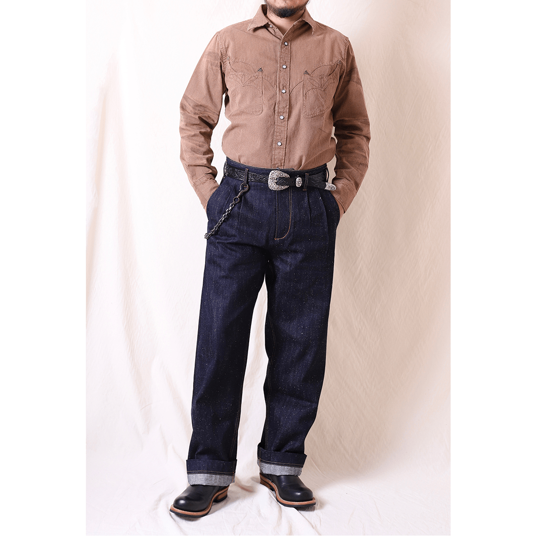 1930’S FRENCH NEPPY PTF - 06 RAILWAY RANGER PANTS (DR0020) - Nttitudoo MFG