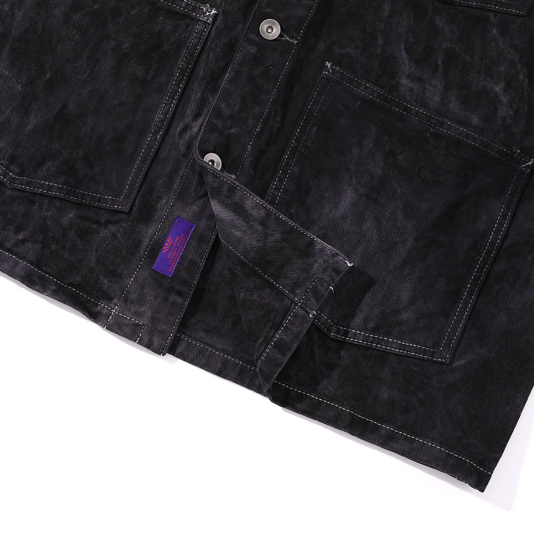1930'S HANDMADE「NIOSHOKU - DYEING」 FACTEUR JACKET (DR0131) - Nttitudoo MFG