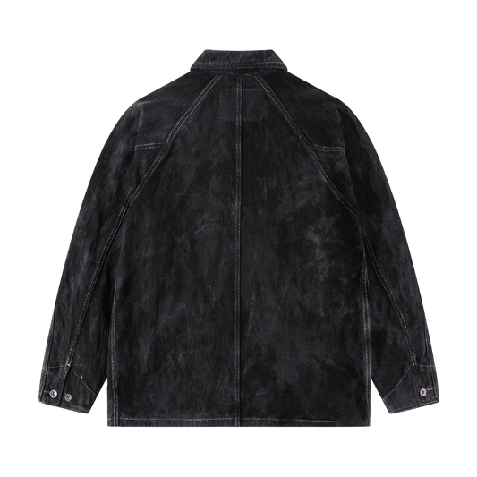1930'S HANDMADE「NIOSHOKU - DYEING」 FACTEUR JACKET (DR0131) - Nttitudoo MFG