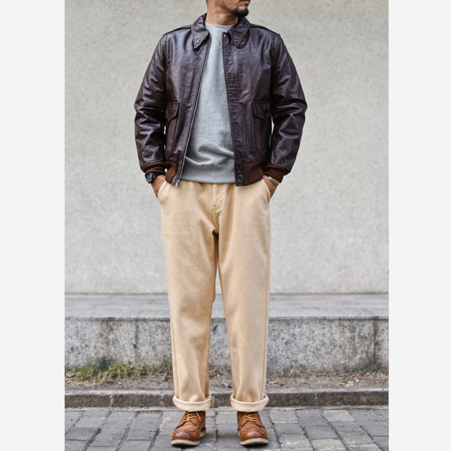 1930'S JAPANESE KENDO RANCH WORKER PANTS (DR0046) - Nttitudoo MFG