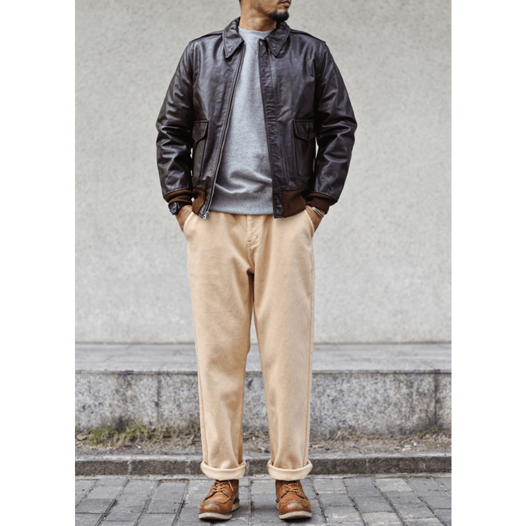 1930'S JAPANESE KENDO RANCH WORKER PANTS (DR0046) - Nttitudoo MFG