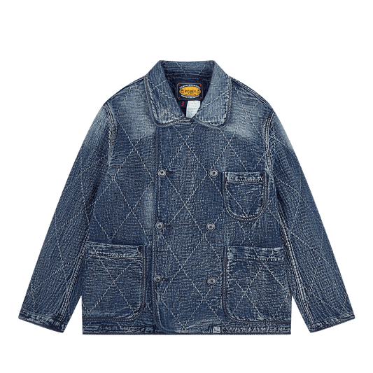 1930‘S JAPANESE SASHIKO RANCH JACKET (OM0004) - Nttitudoo MFG