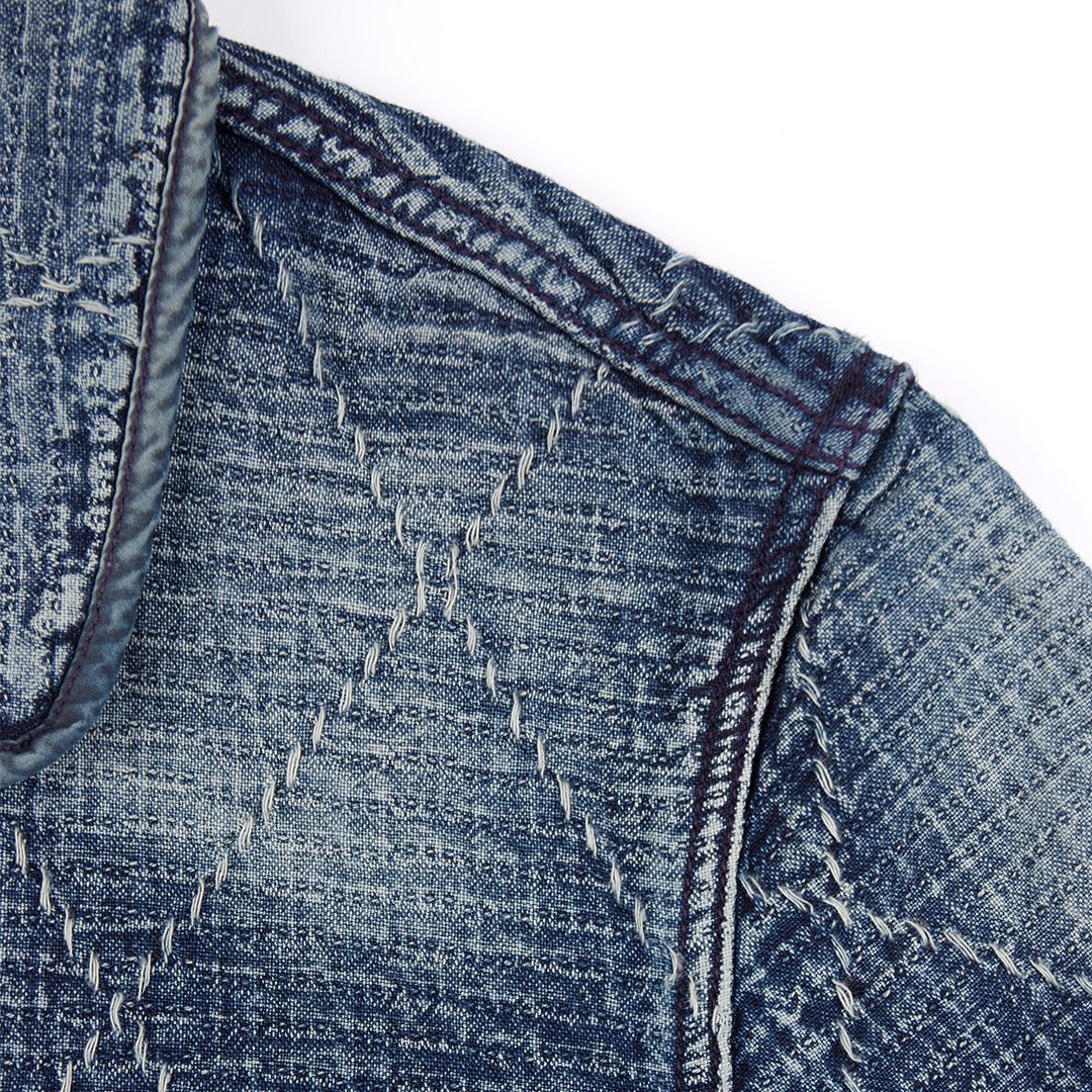 1930‘S JAPANESE SASHIKO RANCH JACKET (OM0004) - Nttitudoo MFG