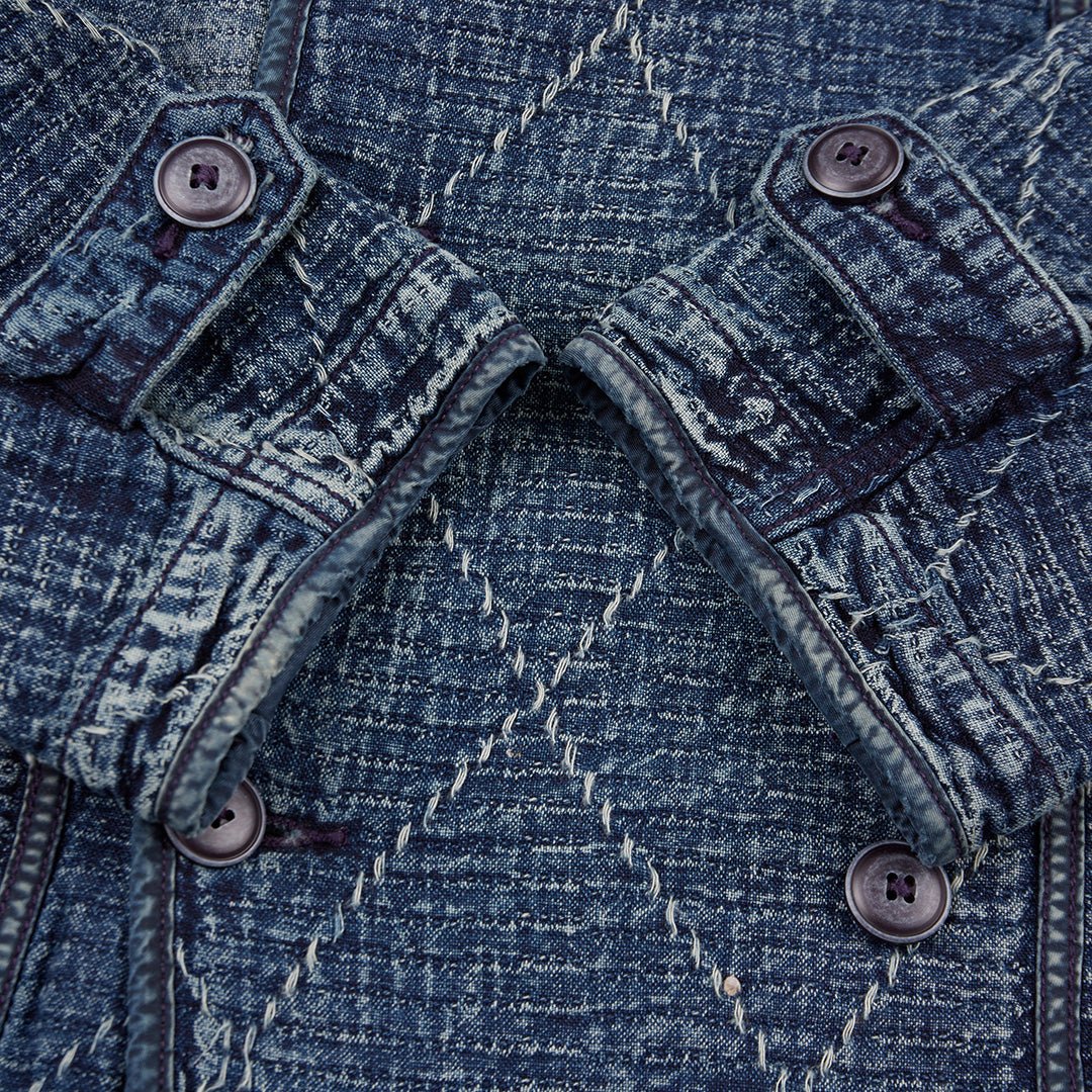 1930‘S JAPANESE SASHIKO RANCH JACKET (OM0004) - Nttitudoo MFG