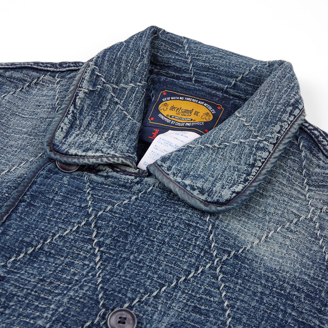 1930‘S JAPANESE SASHIKO RANCH JACKET (OM0004) - Nttitudoo MFG