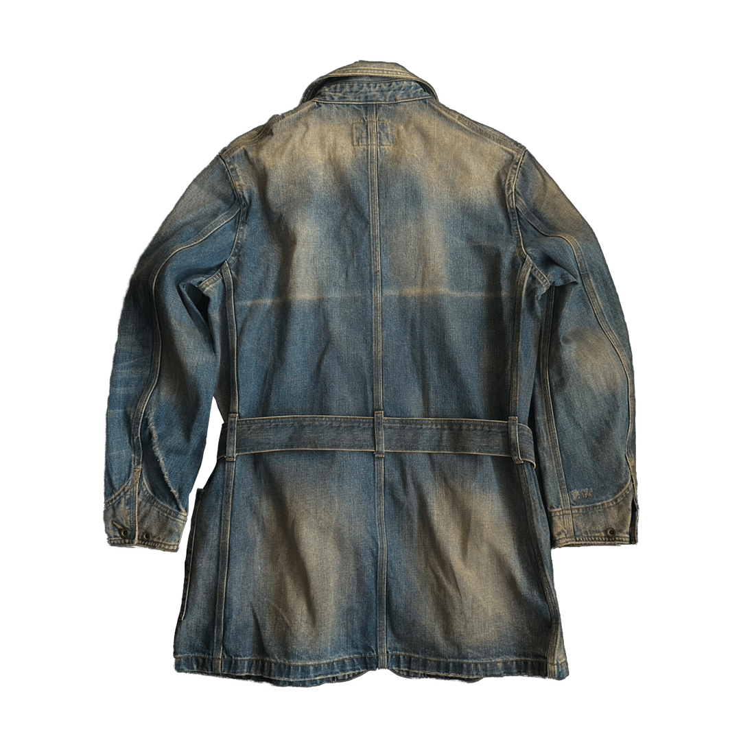 1930'S RUSTY GINDAN COVERALL JACKET (DR0146) - Nttitudoo MFG