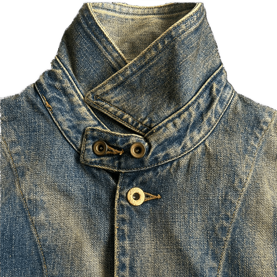 1930'S RUSTY GINDAN COVERALL JACKET (DR0146) - Nttitudoo MFG