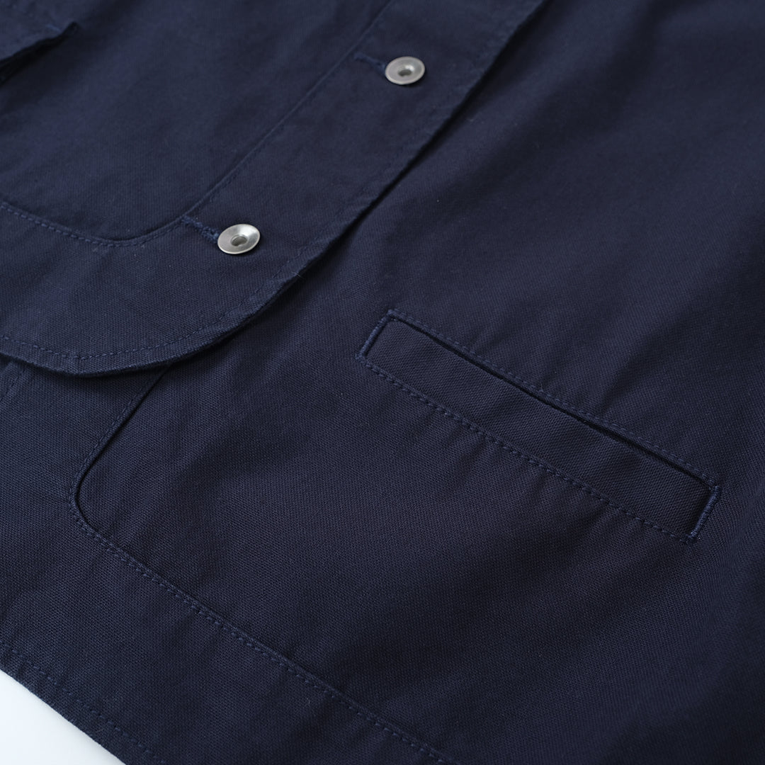 1940'S FRENCH BLACKSMITH CANVAS VEST (DR0078) - Nttitudoo MFG