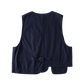 1940'S FRENCH BLACKSMITH CANVAS VEST (DR0078) - Nttitudoo MFG