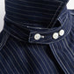 1940'S FRENCH feo - 109 WABASH STRIPE SHIRT (DR0077) - Nttitudoo MFG