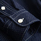 1940'S FRENCH feo - 110 WABASH POLKADOT SHIRT (DR0076) - Nttitudoo MFG