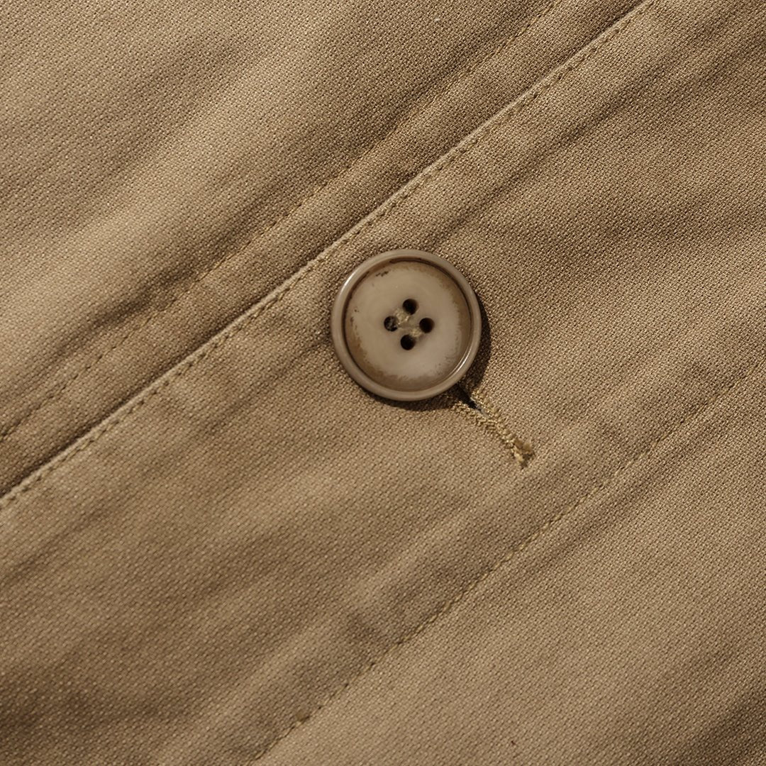 1940'S FRENCH LE HAVRE DOCKWORKER OVERCOAT (DR0095) - Nttitudoo MFG
