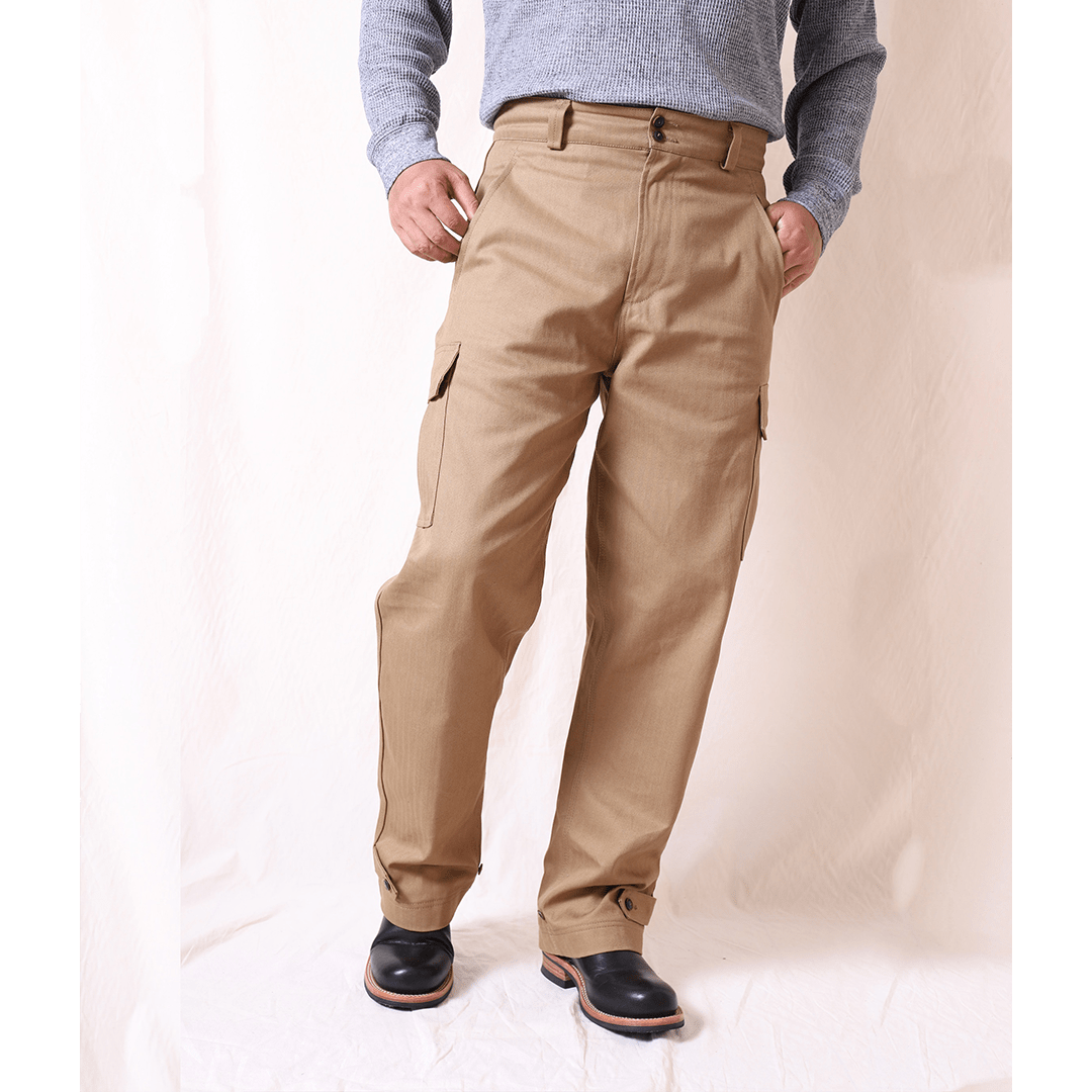 1940’S FRENCH M - 47 FILED PANTS (DR0021) - Nttitudoo MFG