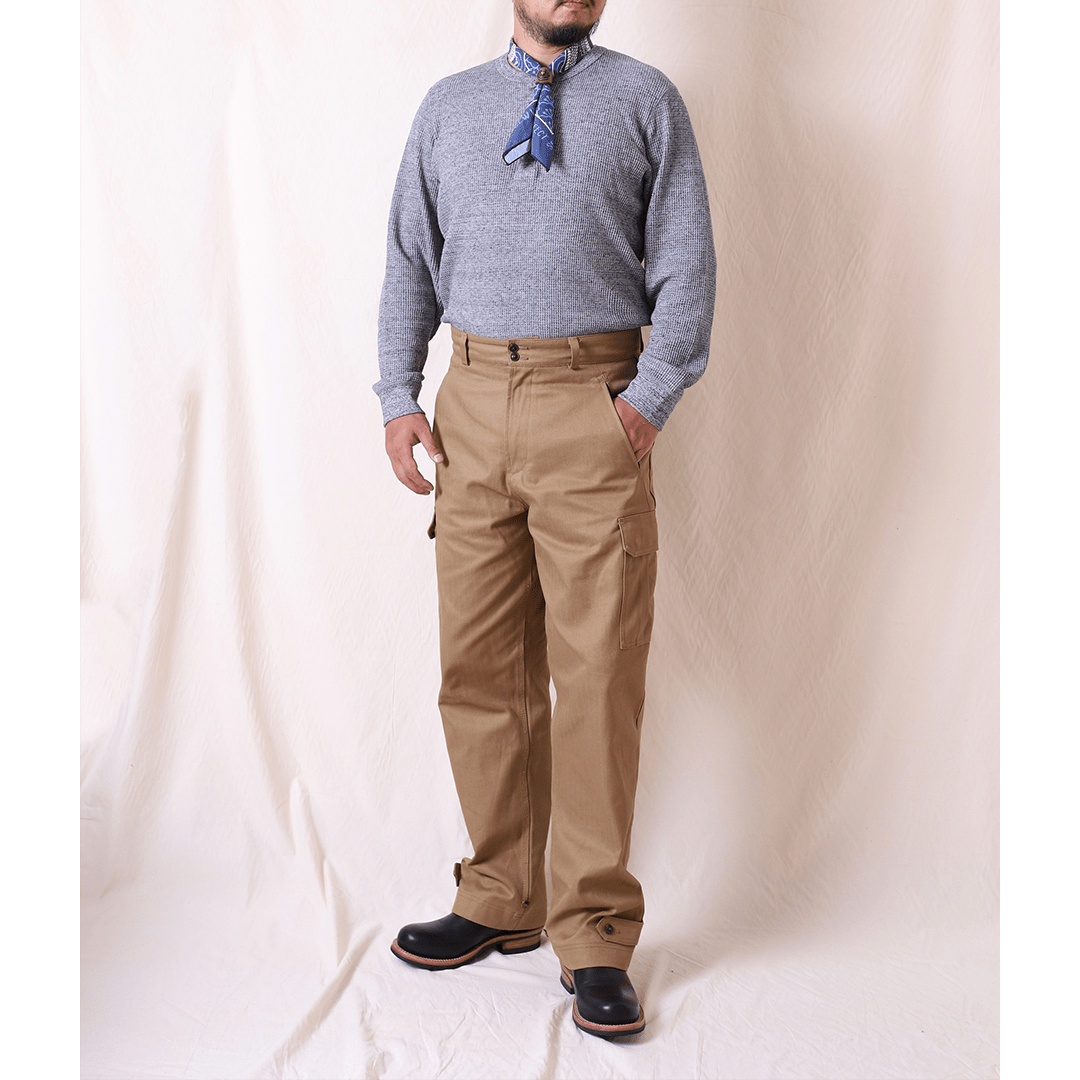 1940’S FRENCH M - 47 FILED PANTS (DR0021) - Nttitudoo MFG