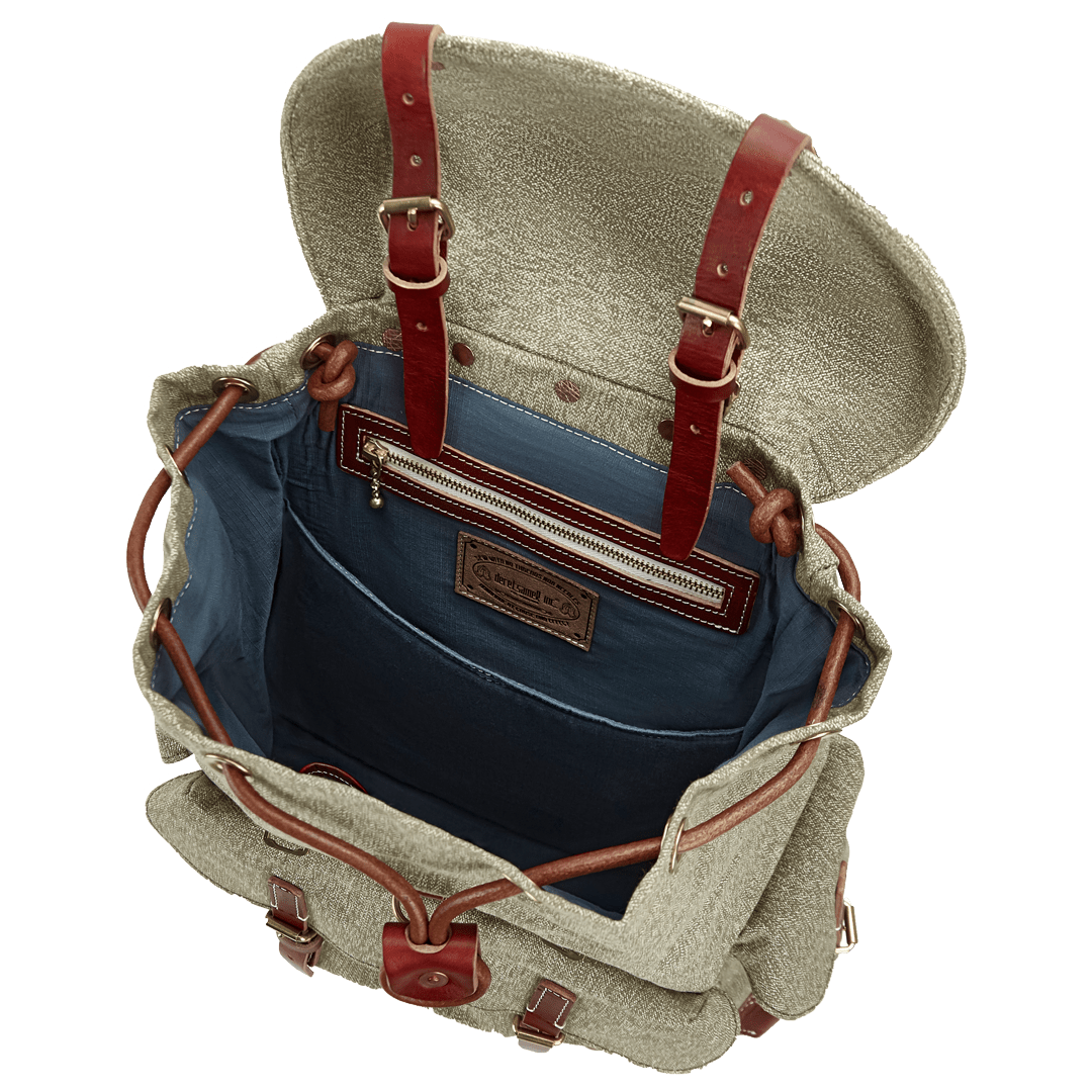 1940'S SWISS SALT & PEPPER RUCKSACK (DR0045) - Nttitudoo MFG