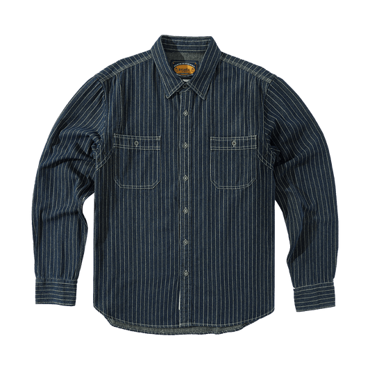 1940'S WABASH JOAD WORK SHIRT (DR0130) - Nttitudoo MFG