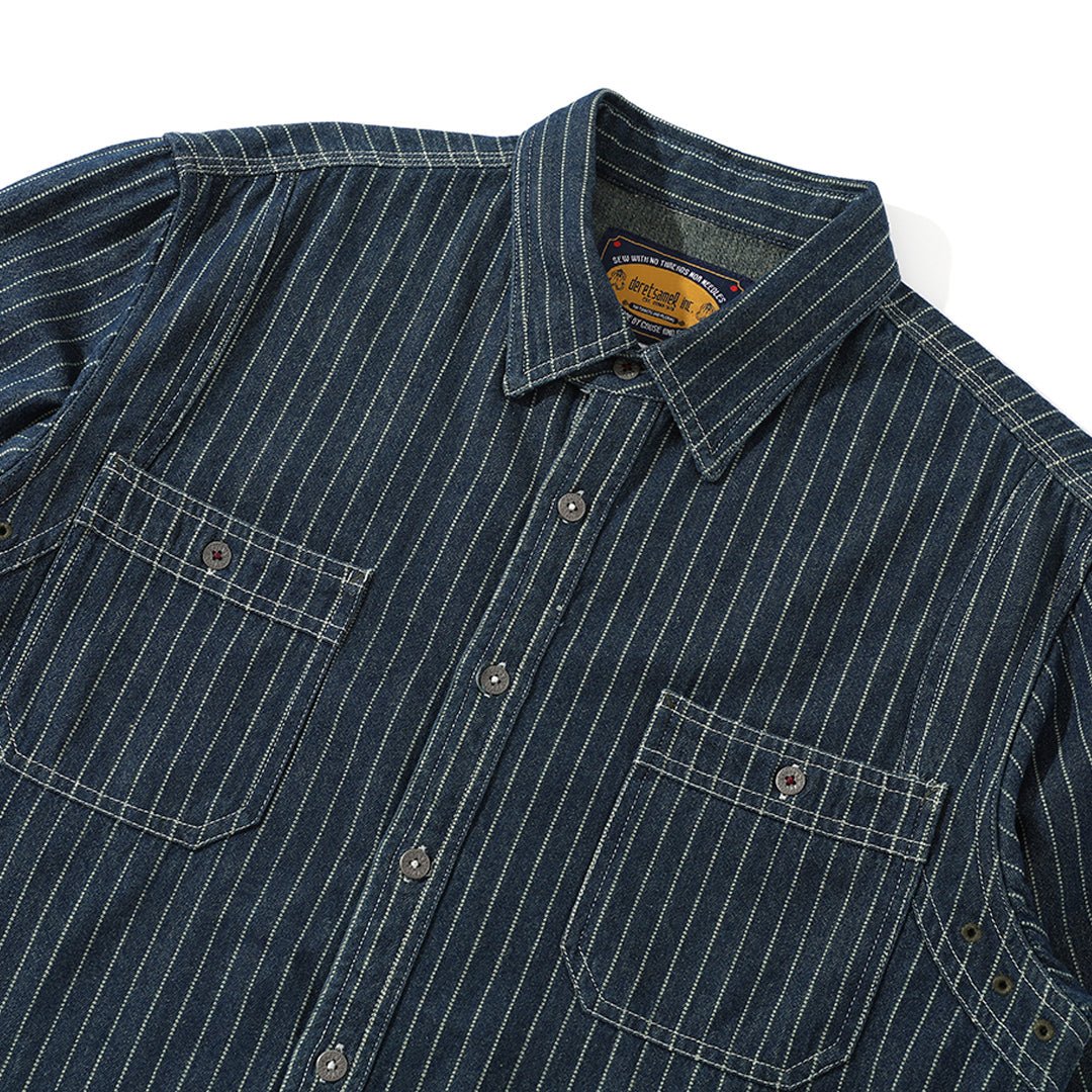 1940'S WABASH JOAD WORK SHIRT (DR0130) - Nttitudoo MFG