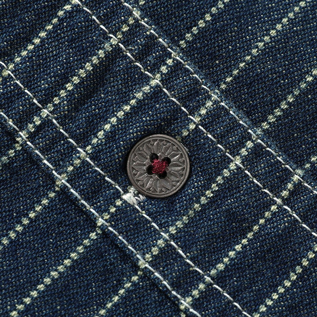 1940'S WABASH JOAD WORK SHIRT (DR0130) - Nttitudoo MFG