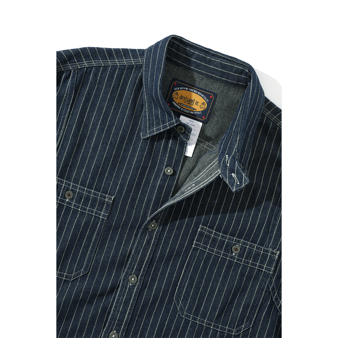 1940'S WABASH JOAD WORK SHIRT (DR0130) - Nttitudoo MFG