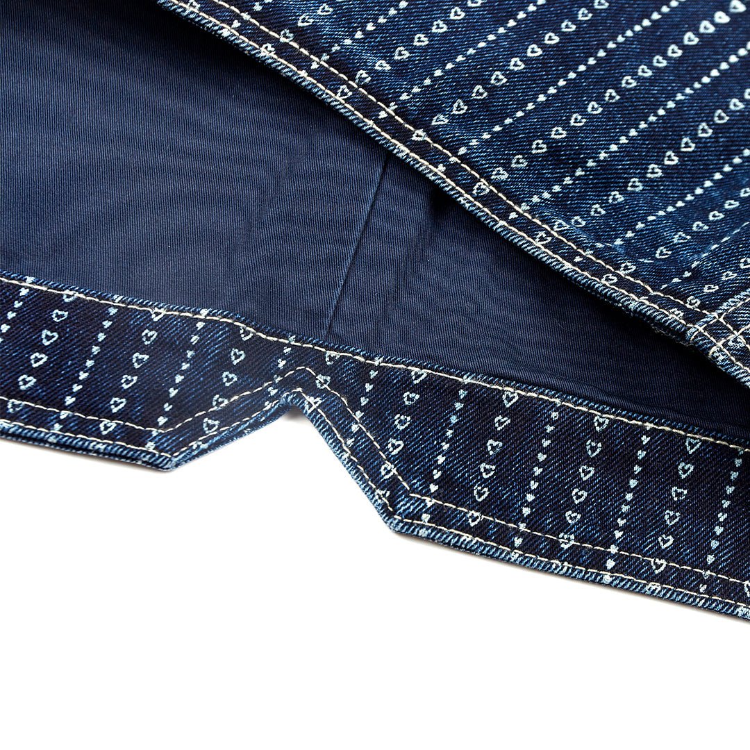 1940'S WESTERN ANTIQUE LOOM SELVEDGE BRENNER VEST (DR0017) - Nttitudoo MFG