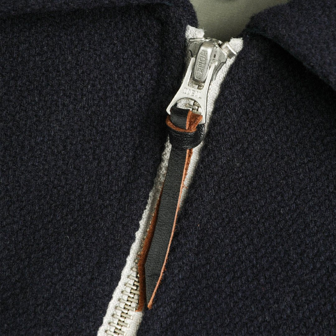 1940'S WOOL - BLENDED BOXY VARSITY JACKET (DR0167) - Nttitudoo MFG