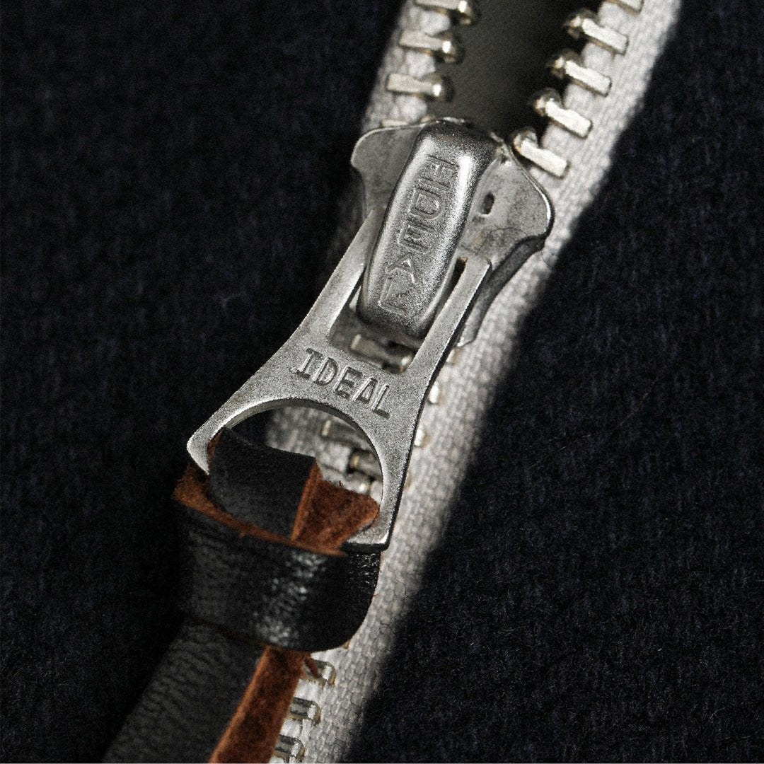 1940'S WOOL - BLENDED BOXY VARSITY JACKET (DR0167) - Nttitudoo MFG