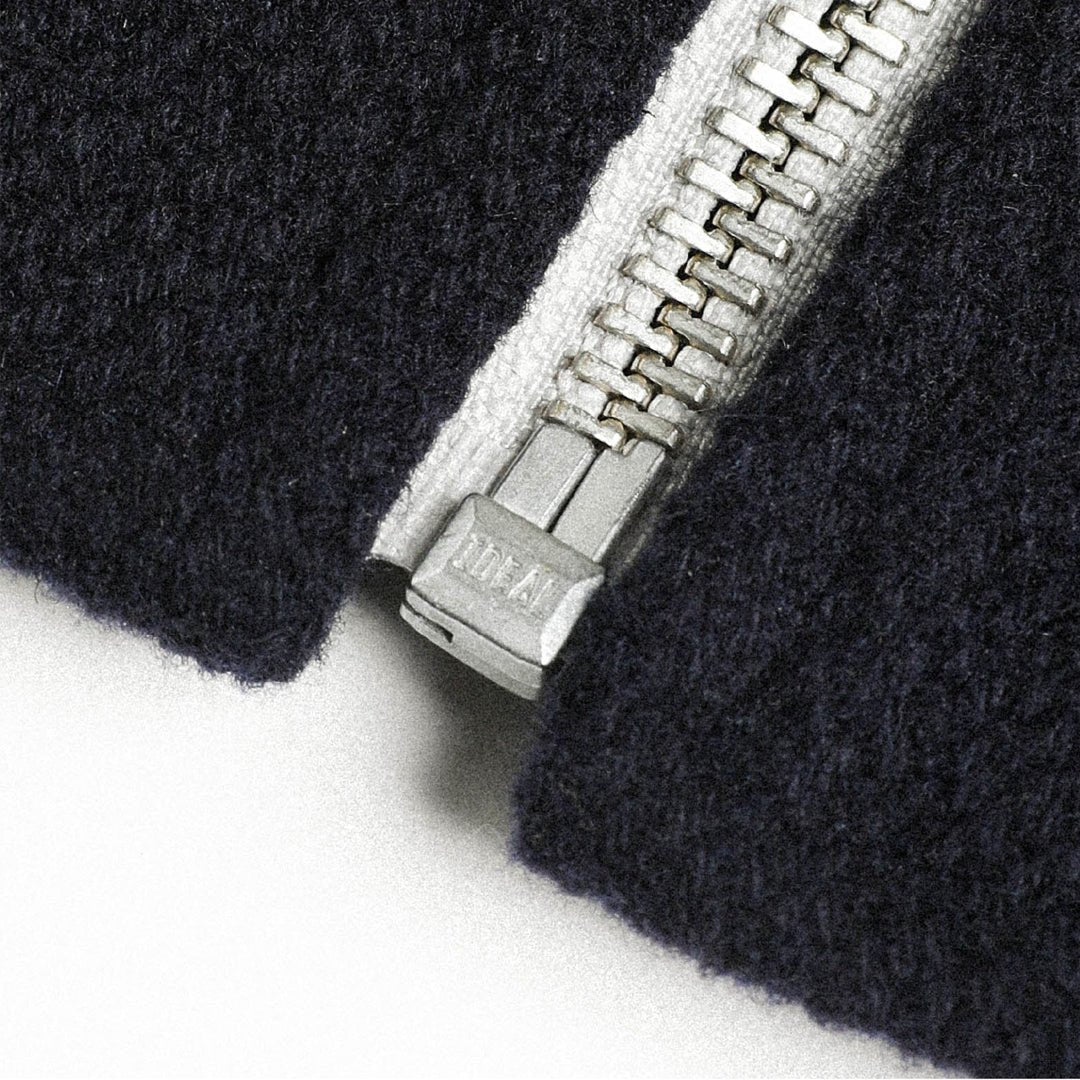 1940'S WOOL - BLENDED BOXY VARSITY JACKET (DR0167) - Nttitudoo MFG