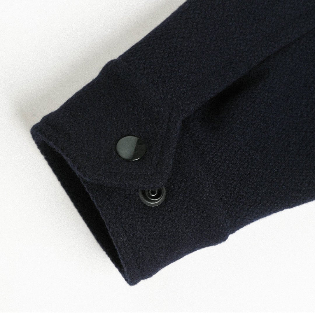 1940'S WOOL - BLENDED BOXY VARSITY JACKET (DR0167) - Nttitudoo MFG