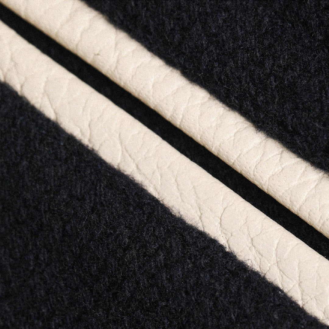 1940'S WOOL - BLENDED BOXY VARSITY JACKET (DR0167) - Nttitudoo MFG