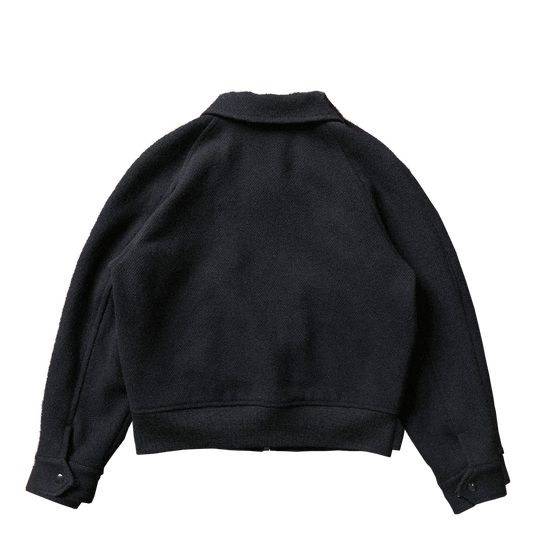 1940'S WOOL - BLENDED BOXY VARSITY JACKET (DR0167) - Nttitudoo MFG