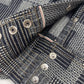 1950'S ANTIQUE - LOOM - WOVEN SELVEDGE INDIGO BORO RHINO SHIRT (DR0012) - Nttitudoo MFG