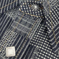 1950'S ANTIQUE - LOOM - WOVEN SELVEDGE INDIGO BORO RHINO SHIRT (DR0012) - Nttitudoo MFG