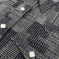1950'S ANTIQUE - LOOM - WOVEN SELVEDGE INDIGO BORO RHINO SHIRT (DR0012) - Nttitudoo MFG