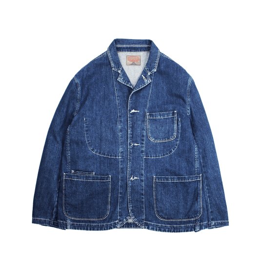 1950'S DENIM COVERALL JACKET (DR0110) - Nttitudoo MFG