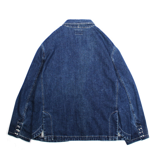 1950'S DENIM COVERALL JACKET (DR0110) - Nttitudoo MFG