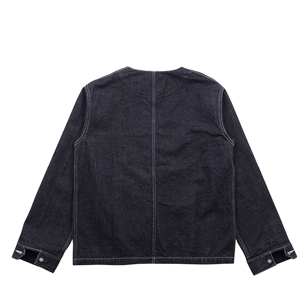 1950’S FRENCH VSC - 1 RAILWAY RANGER COLLARLESS JACKET (DR0083) - Nttitudoo MFG