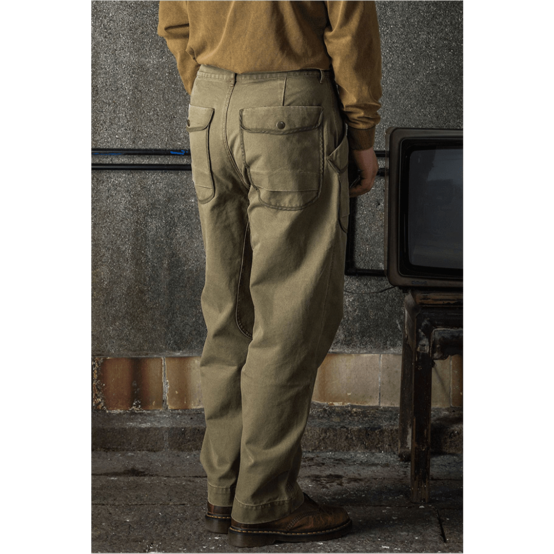 1950'S US ARMY FF - 33 MILITARY PANTS (OM0014) - Nttitudoo MFG