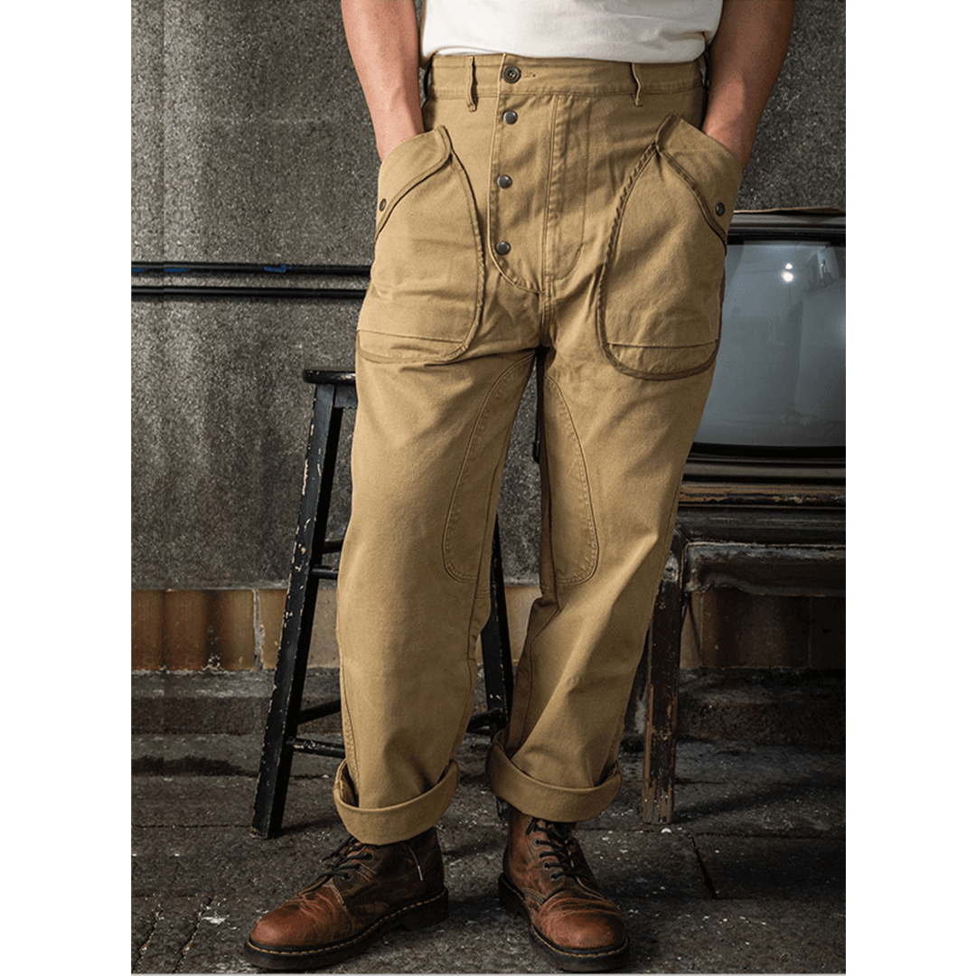 1950'S US ARMY FF - 33 MILITARY PANTS (OM0014) - Nttitudoo MFG
