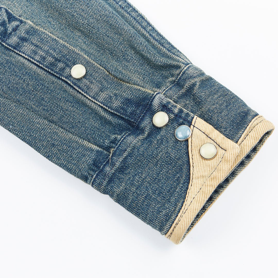 1950’S WESTERN EMBROIDERY BANDERAS SHIRT (DR0033) - Nttitudoo MFG