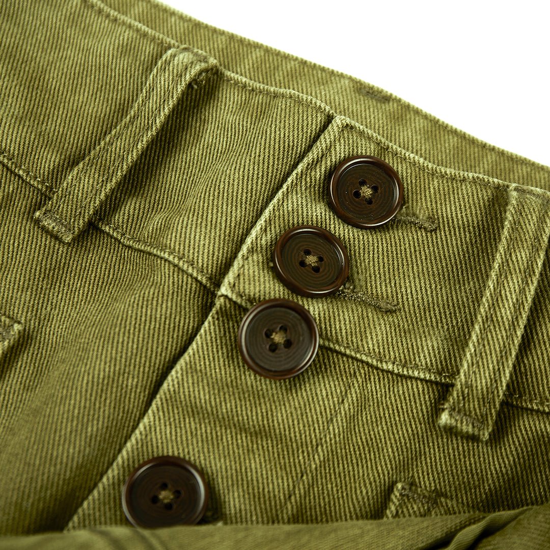 1960'S FRENCH MOTORIZED INFANTRY MILITARY PANTS(OM0013) - Nttitudoo MFG