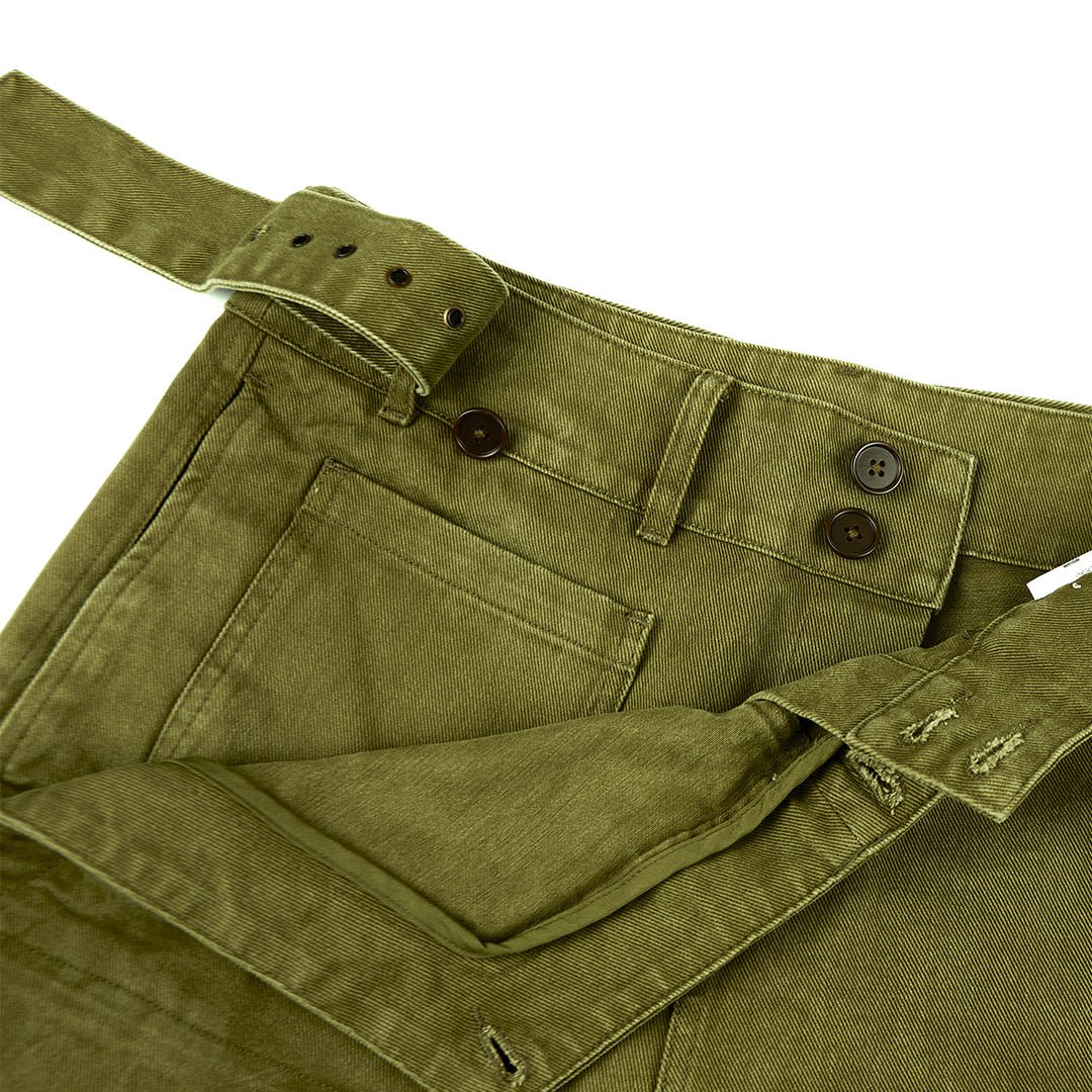 1960'S FRENCH MOTORIZED INFANTRY MILITARY PANTS(OM0013) - Nttitudoo MFG