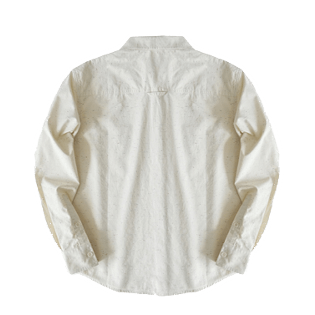 1960’S FRENCH MULTI - COLOR - SPECKLED COTTON BAPTISTE SHIRT (DR0014) - Nttitudoo MFG