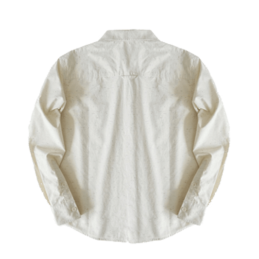 1960’S FRENCH MULTI - COLOR - SPECKLED COTTON BAPTISTE SHIRT (DR0014) - Nttitudoo MFG