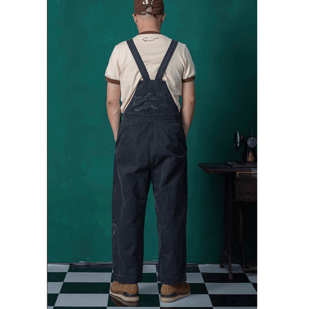 1960'S PORT WORKER OVERALL (OM0010) - Nttitudoo MFG